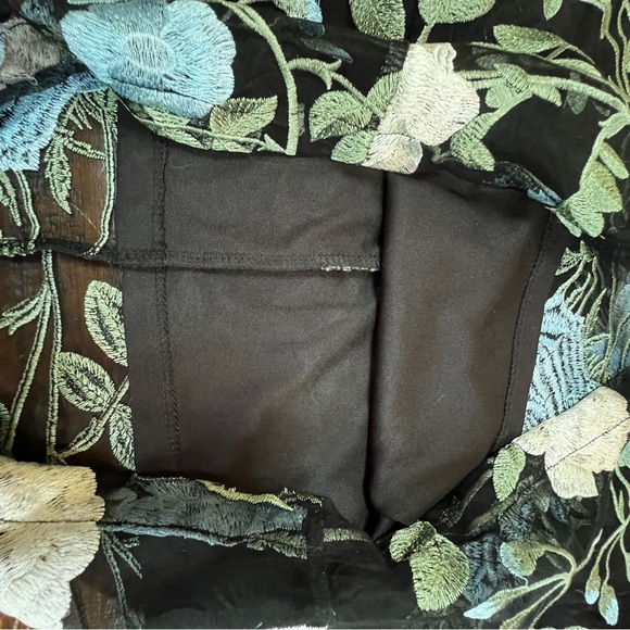 Calvin Klein Dress embroidered elevated by peekaboo illusion mesh size 10 - Picture 12 of 12